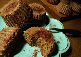 Čoko-lučinové muffiny ze tří surovin