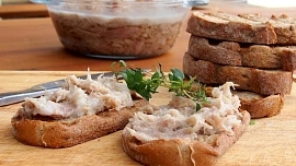 Králičí rillettes z PH