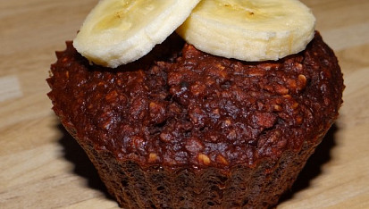 Ovesné muffiny s banánem