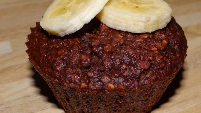 Ovesné muffiny s banánem