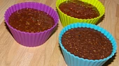 Ovesné muffiny s banánem, Před upečením