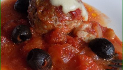Polokoule z mletého masa po italsku