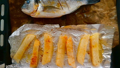 Pražma královská a celerové hranolky, A jde do grilu
