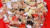 Těstoviny s bazalkovým tofu
