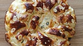 Věnec - kynuté těsto ze šlehačky, úžasný recept, takhle se povedl hned poprvé