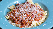 Čočkové ragú bolognese