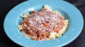 Čočkové ragú bolognese