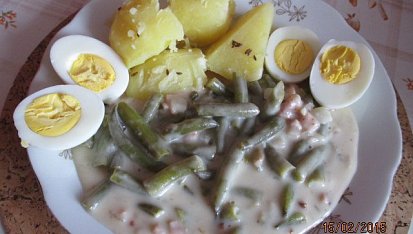 Fazolkové lusky na smetaně, Fazolky na kyselo
