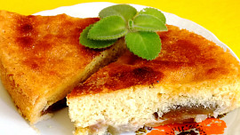 Francouzský hruškový koláč