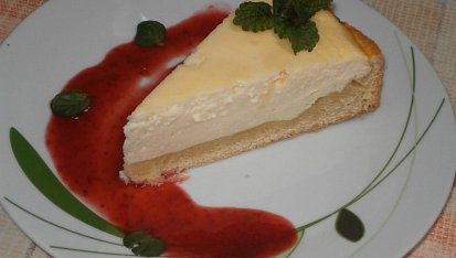 Tvarohový nadýchaný koláč, tvarohový koláč