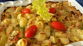 Zapečené gnocchi se zelím kyselým