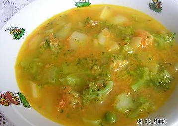 Zeleninová baby polévka