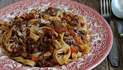 Boloňská omáčka (ragú à la bolognese)
