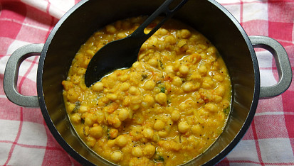 Chana masala (cizrna po indicku)