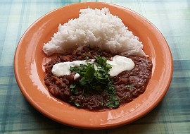 Dal Makhani (indické národní jídlo)