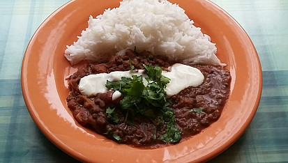 Dal Makhani (indické národní jídlo)