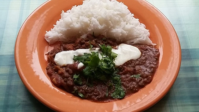 Dal Makhani (indické národní jídlo)