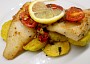 Halibut s teplou zeleninou