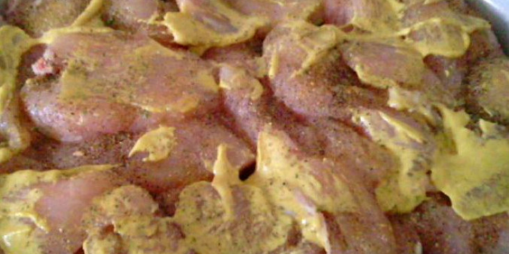 Kuřecí prsa na bramborách se smetanou