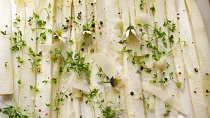 Chřestové carpaccio