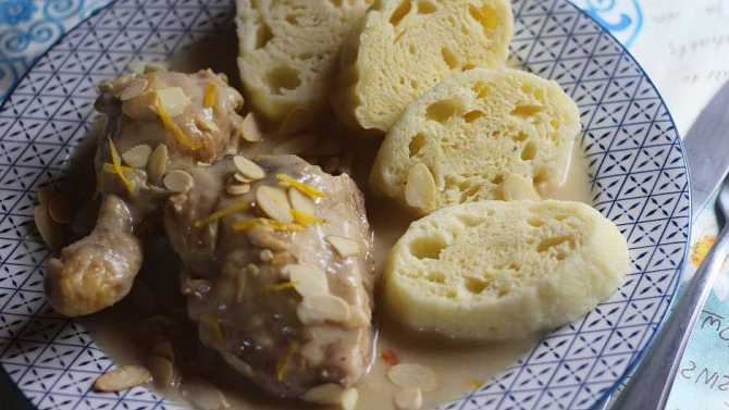 Staročeské kuře na zázvoru