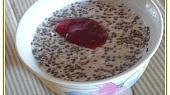 Chia "pudink" z tibetského kefíru