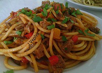 Masové směsi na špagety á la Krkovička