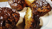 Mrkvové muffiny s mozzarellovým středem