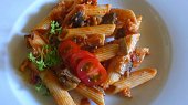 Penne s lilkem a mozzarellou