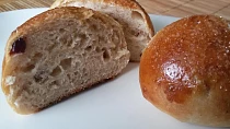 Sladké bulky s brusinkami
