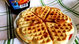 Slaninové vafle