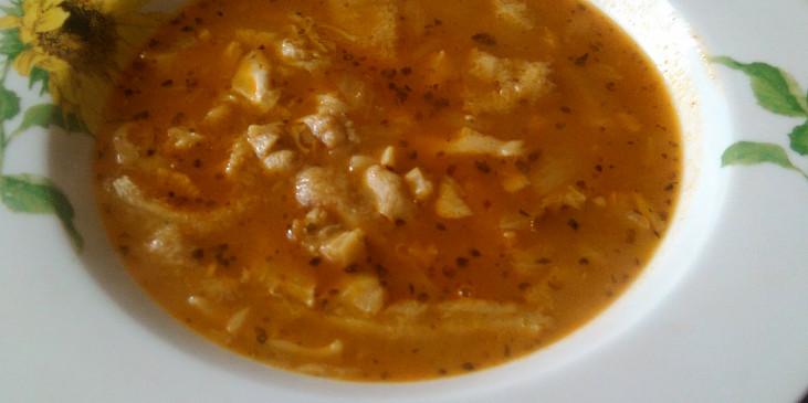 Dršťková polévka (dršťková polévka)