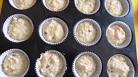 Jablkové muffiny