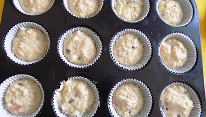 Jablkové muffiny