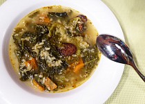 Kapustová polévka - portugalská inspirace
