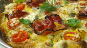 Těstovinová frittata