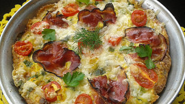 Těstovinová frittata