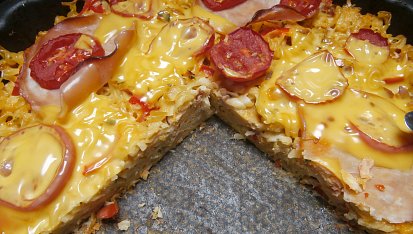 Těstovinová frittata