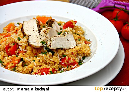 Bulgur s grilovanou zeleninou