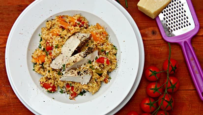 Bulgur s grilovanou zeleninou