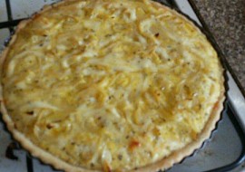 Cibulový quiche