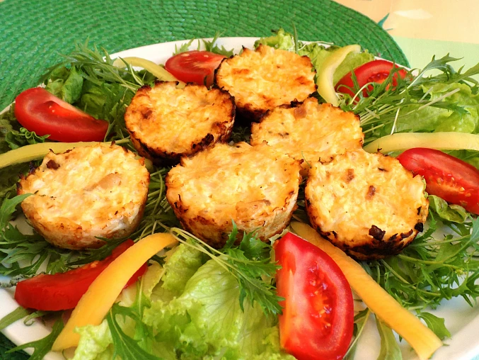 Květákové muffiny Květákové muffiny
