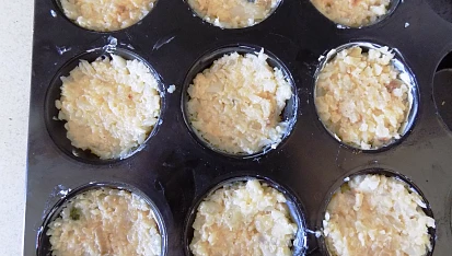 Květákové muffiny