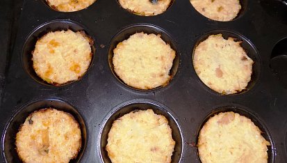 Květákové muffiny