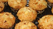 Likérové muffiny s bílou čokoládou