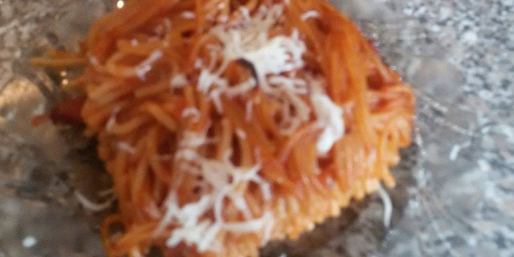 Zapečené špagety