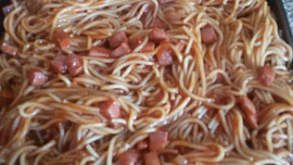Zapečené špagety
