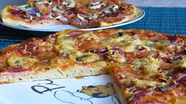 Kvásková pizza