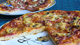 Kvásková pizza