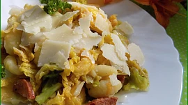 Rychlé gnocchi s kapustou a parmazánem